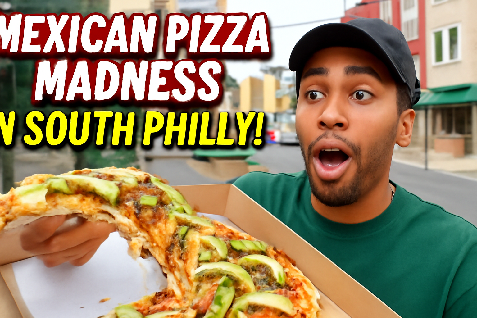 A Journey to South Philly’s Best Pizza Spot: Mexican Pizza Madness and Flavor Explosions